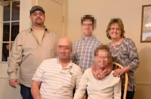 Photo reveals couple slaughtered over snow shoveling dispute