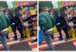 Man unalived after punching a stud woman to the ground after her girlfriend threw water on him at Dyke Down gas station store in Cleveland, Ohio