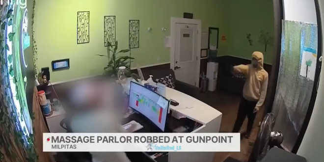 Milpitas Massage Parlor Robbed at Gunpoint; Owner Offers ,000 Reward for Information